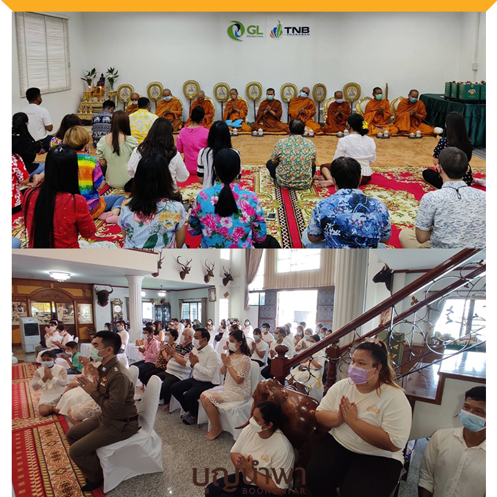 ทำบุญเปิดร้าน